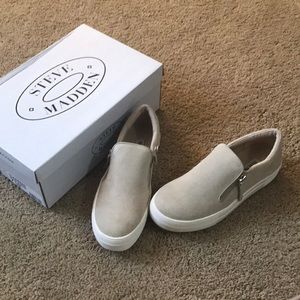 NEW Steve Madden slip on shoes.